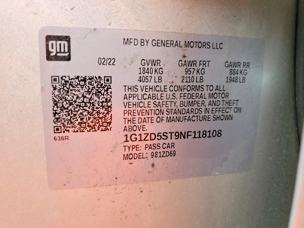 Chevrolet Malibu Lt