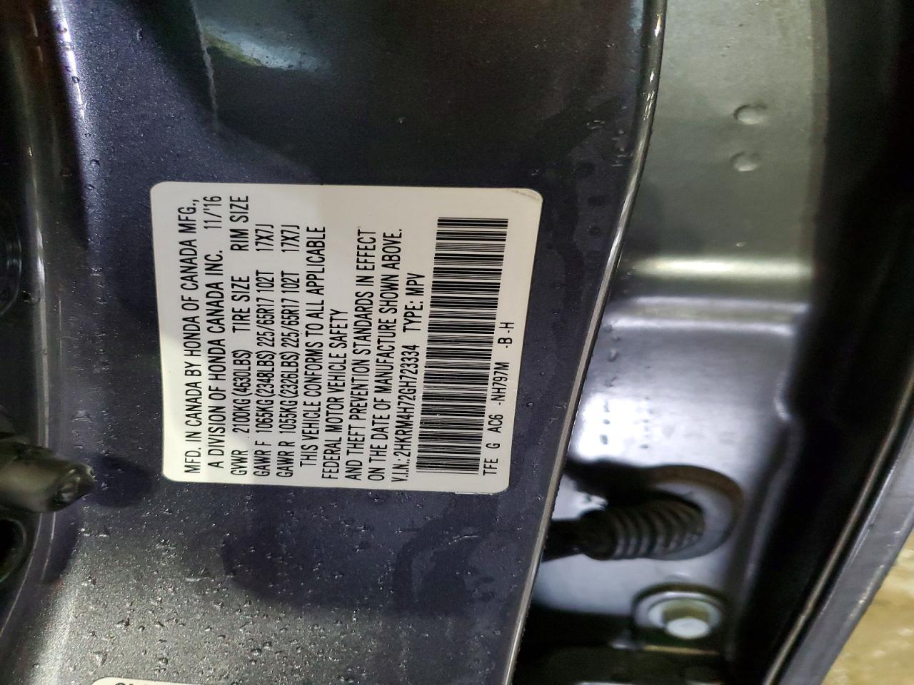 Honda Crv Exl