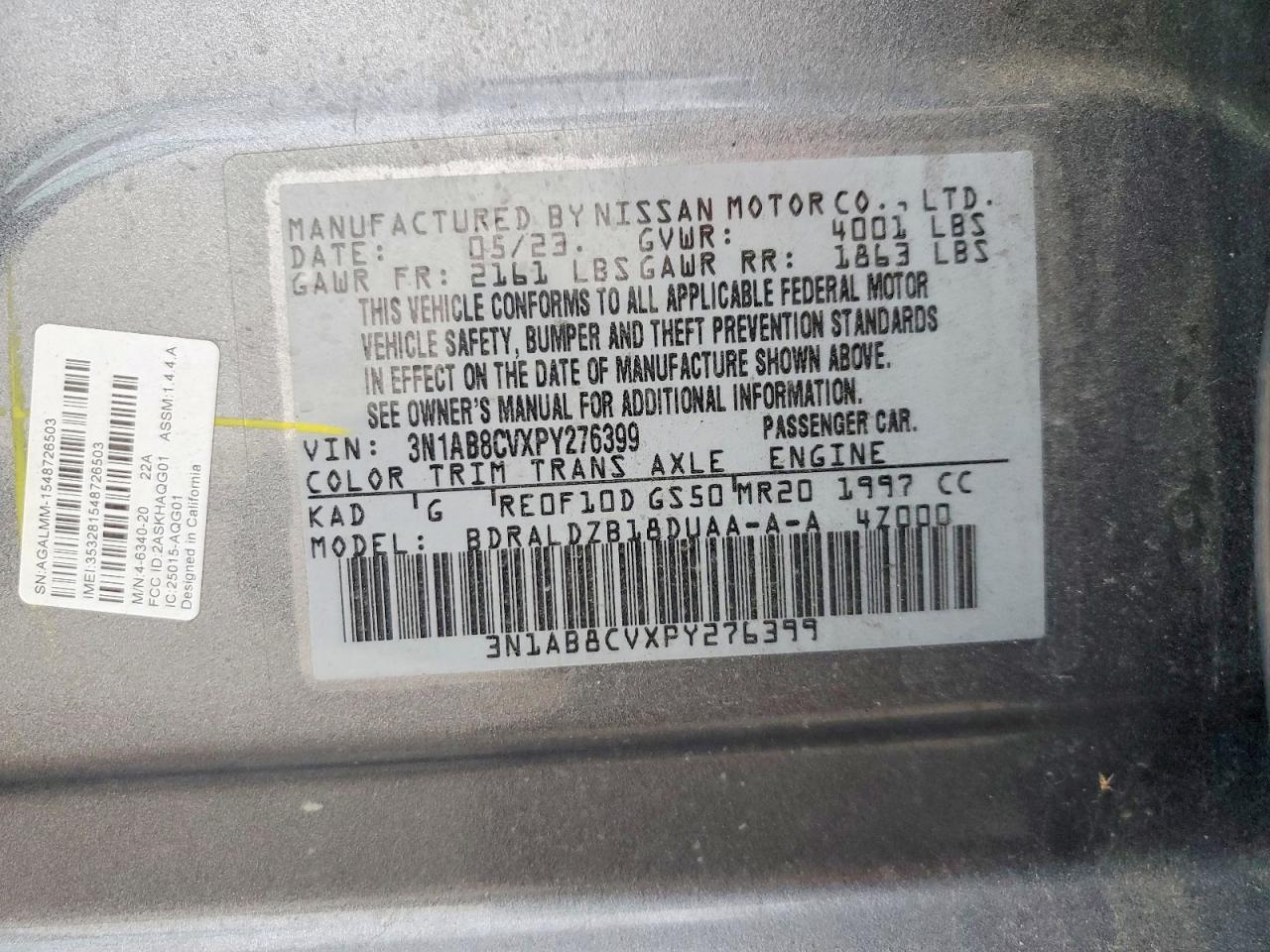Nissan Sentra Sv