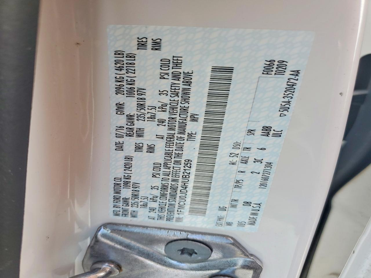 Ford Escape Titanium