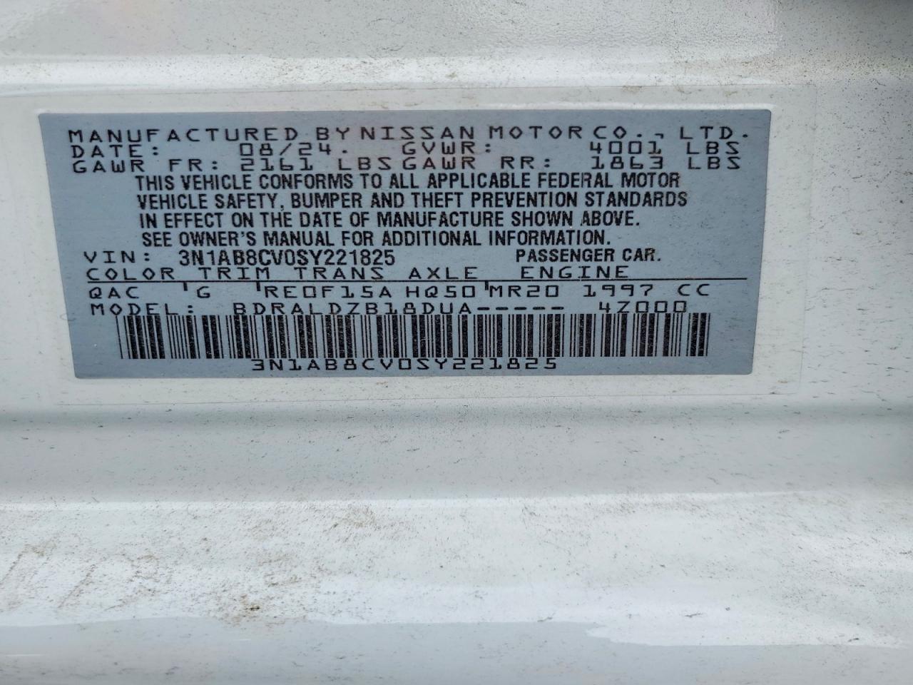 Nissan Sentra Sv