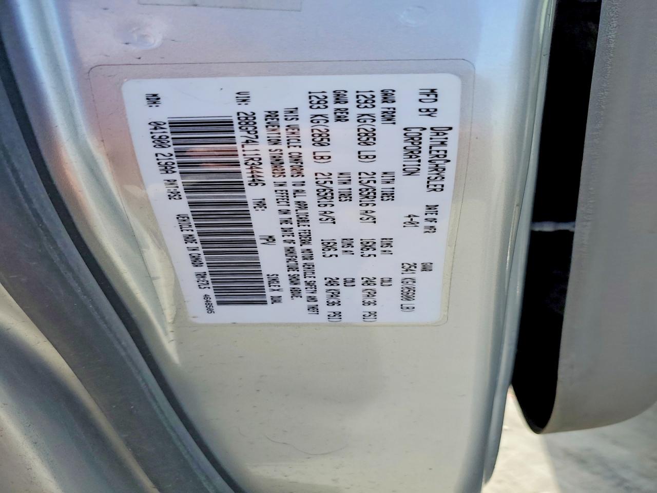 Dodge Caravan Ex