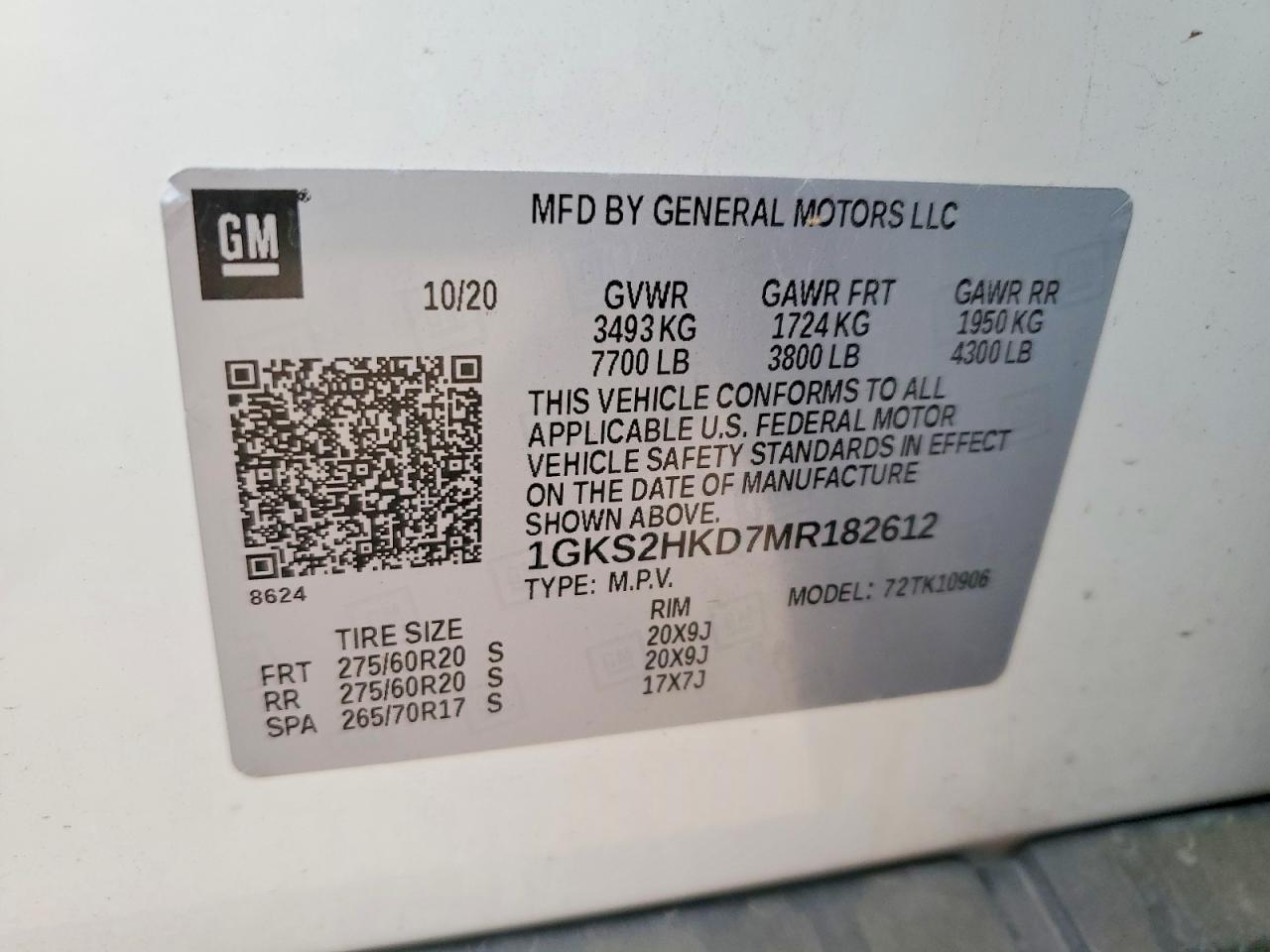 GMC Yukon K1500 At4