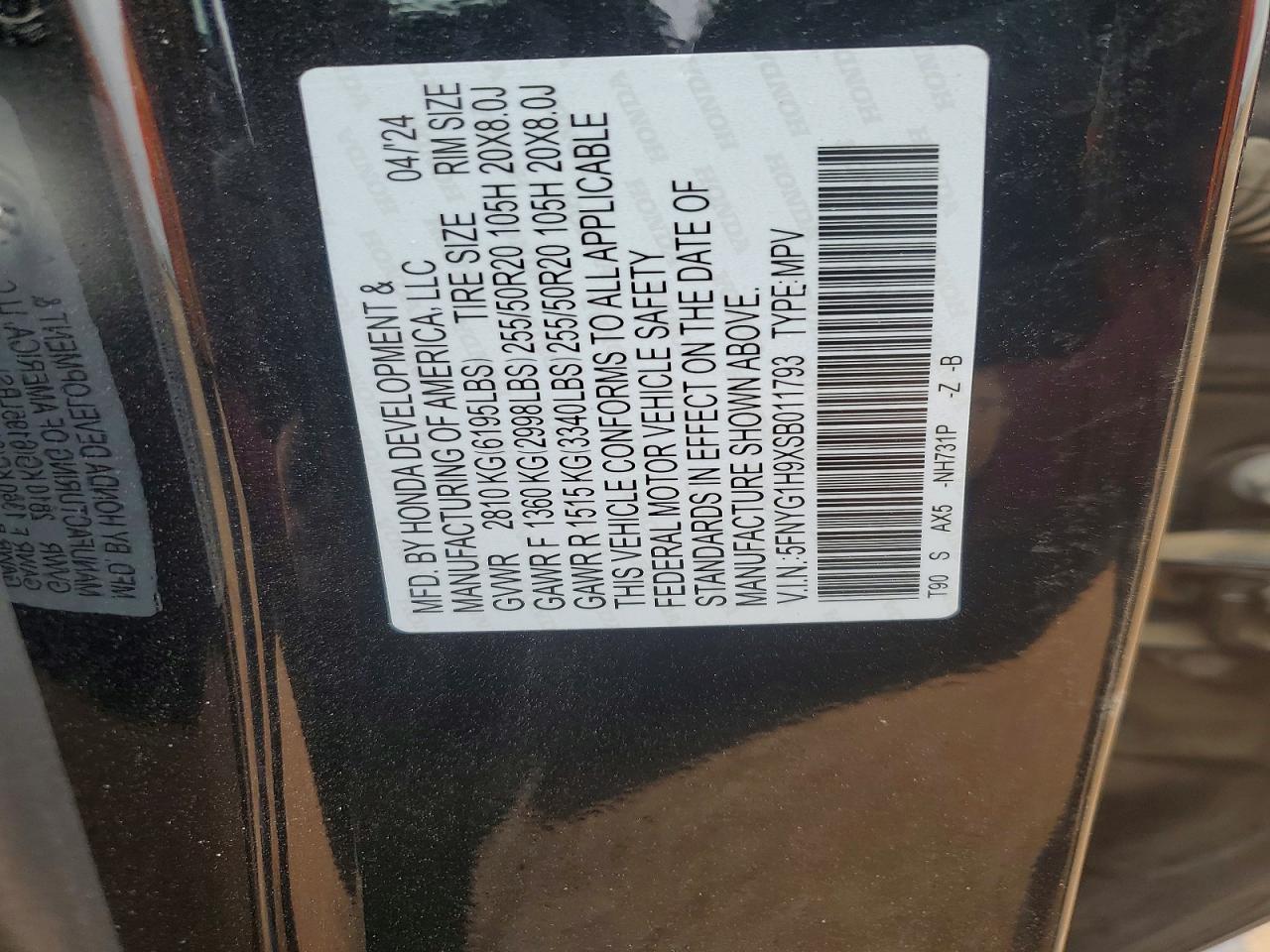 Honda Pilot Black