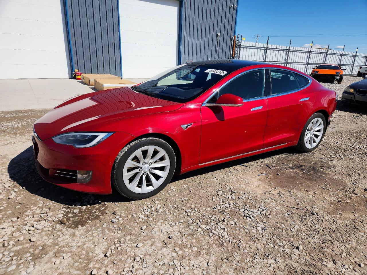 Salvage Tesla Model S Image