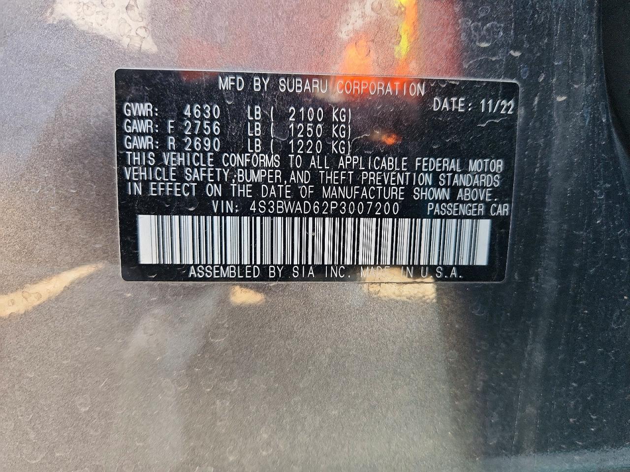 Subaru Legacy Premium