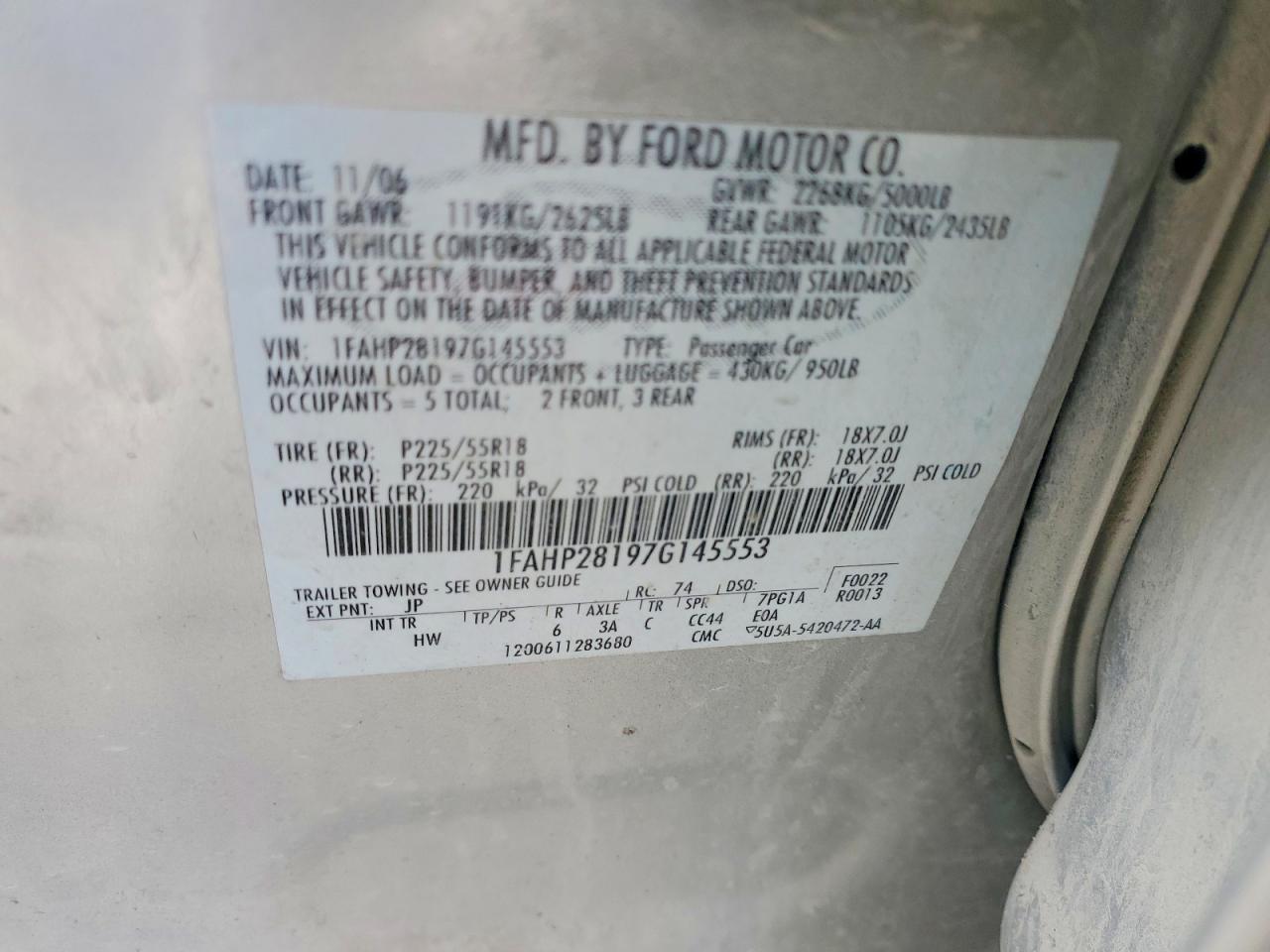 Ford 500 Limited