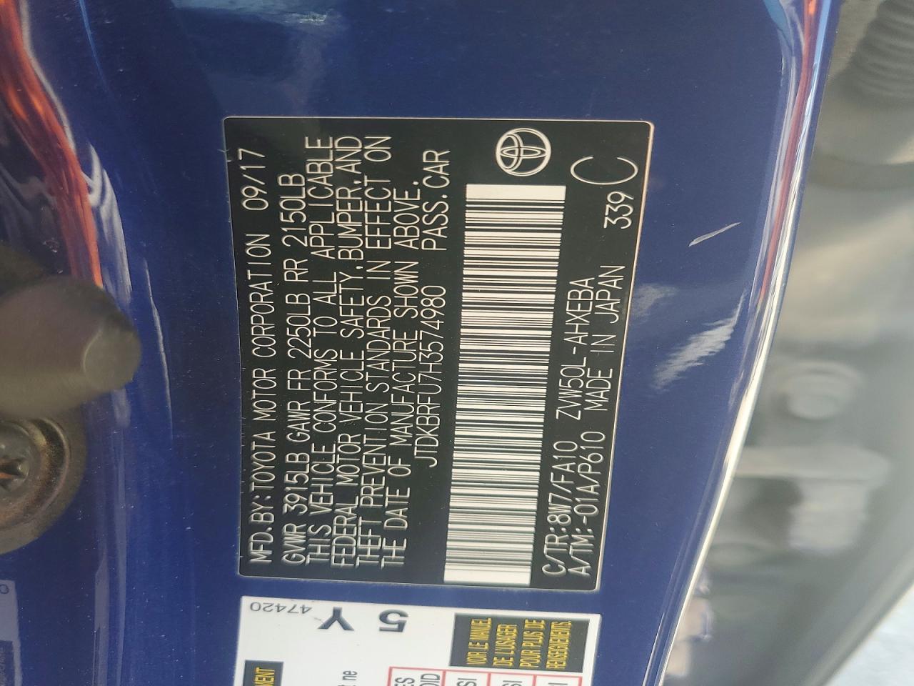 Toyota Prius Two