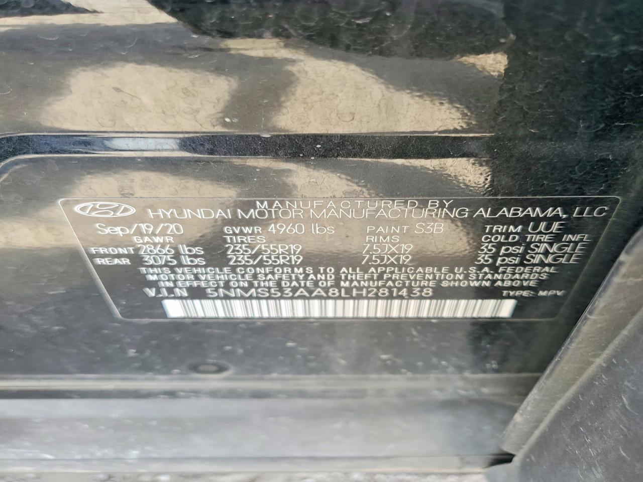 Hyundai SANTA FE Limited 2.0t