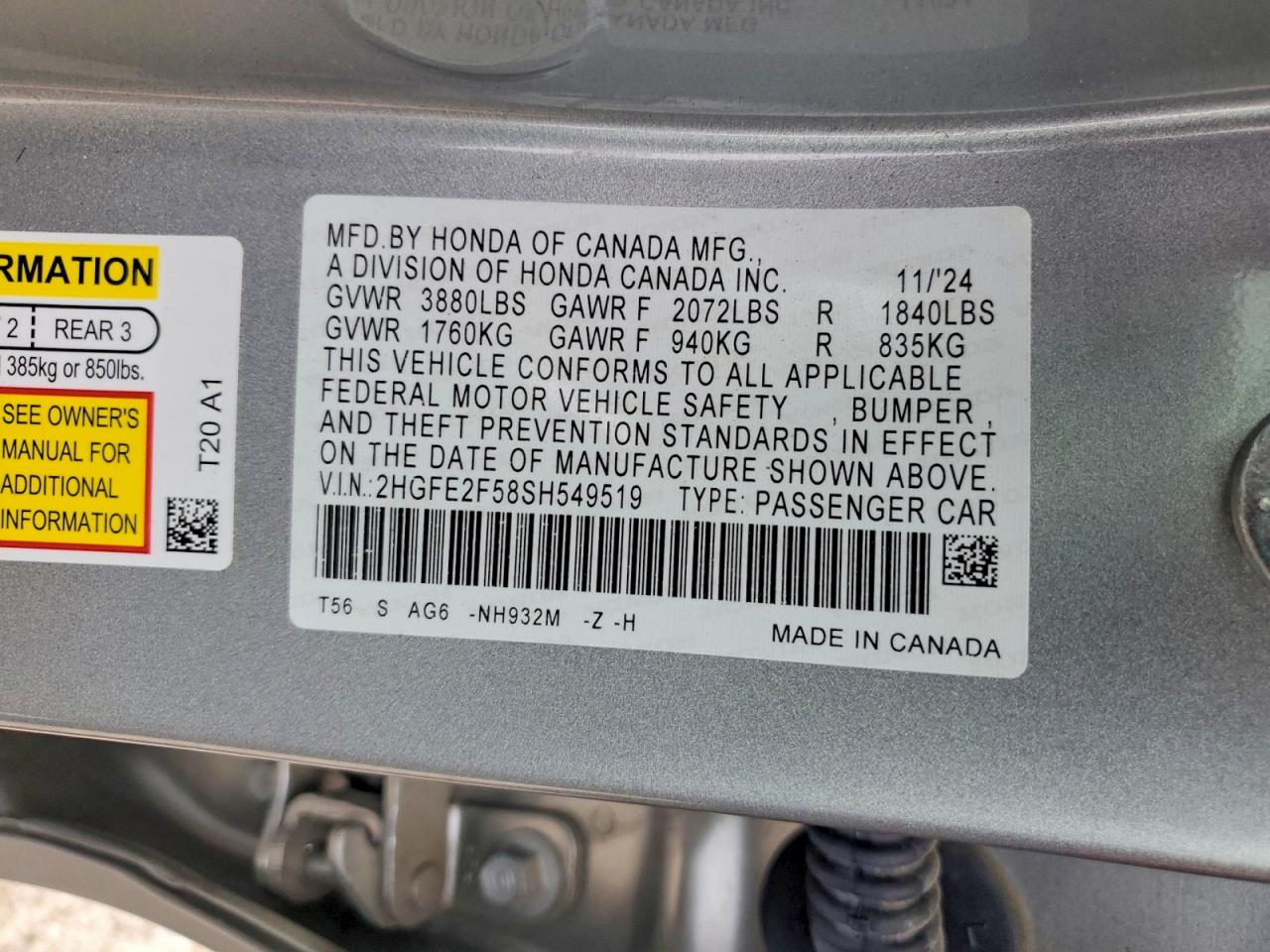 Honda Civic Sport