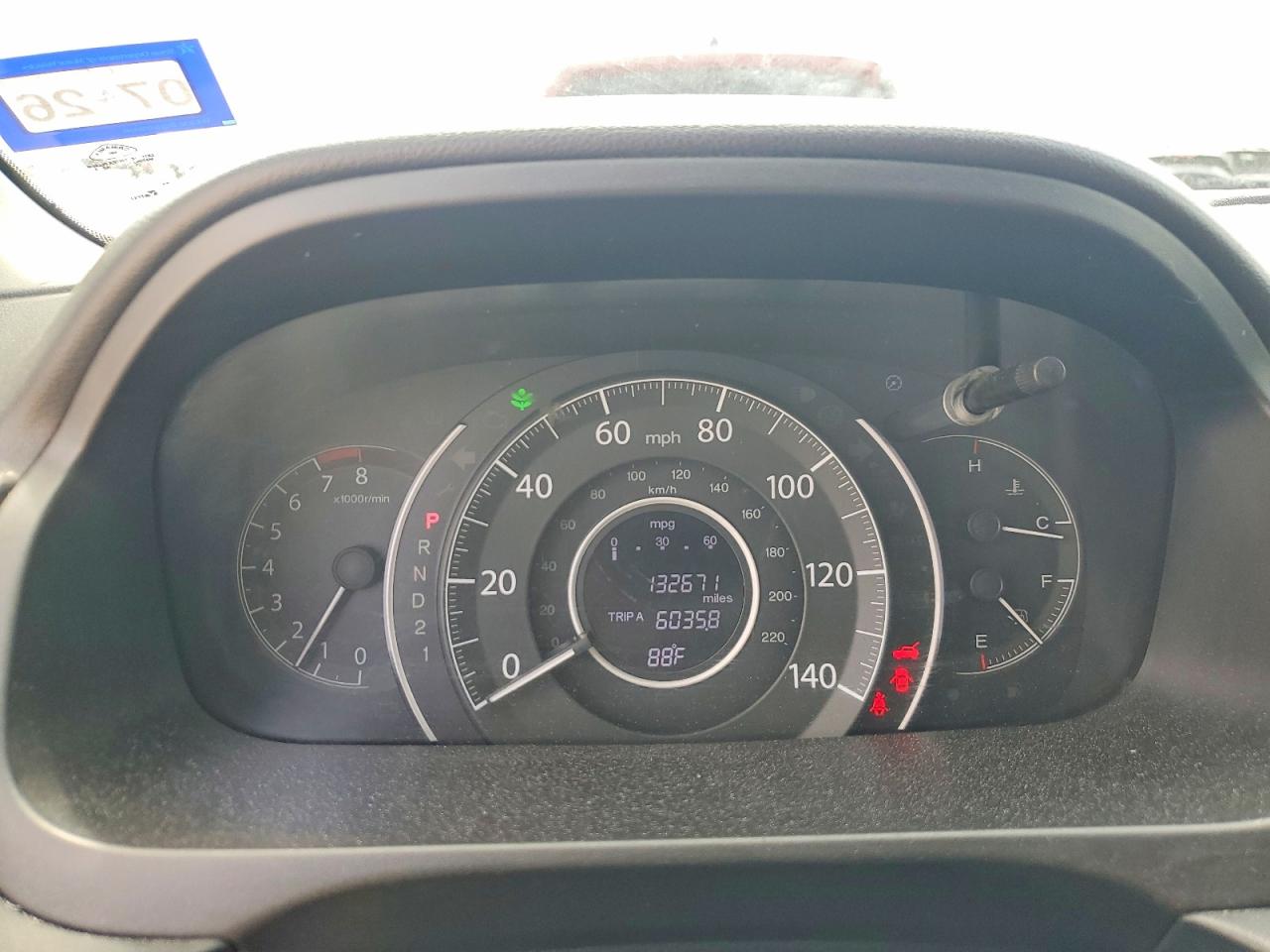 Honda Crv Lx