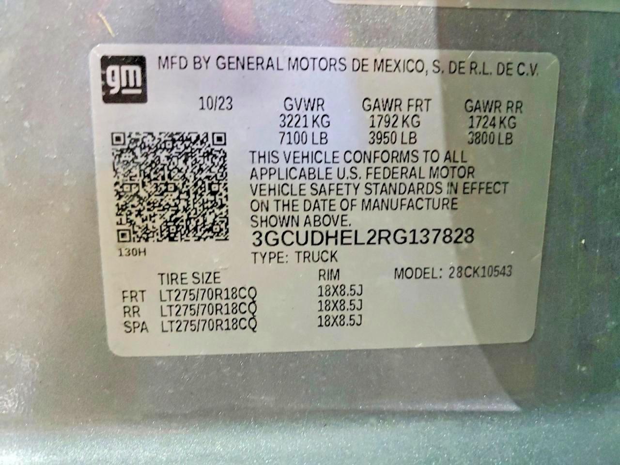 Chevrolet Silverado K1500 Zr2