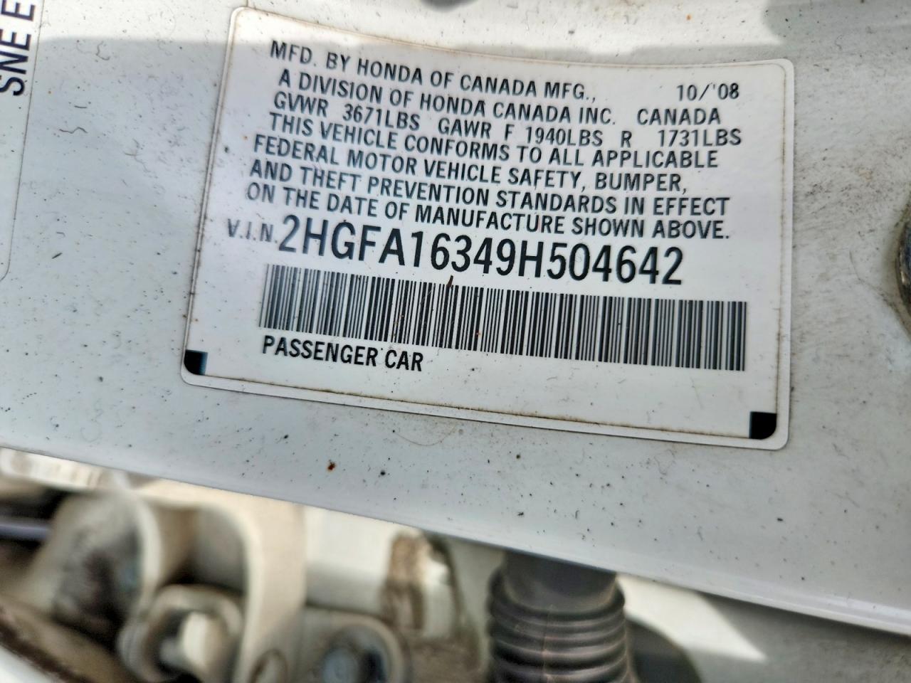 Honda Civic Vp