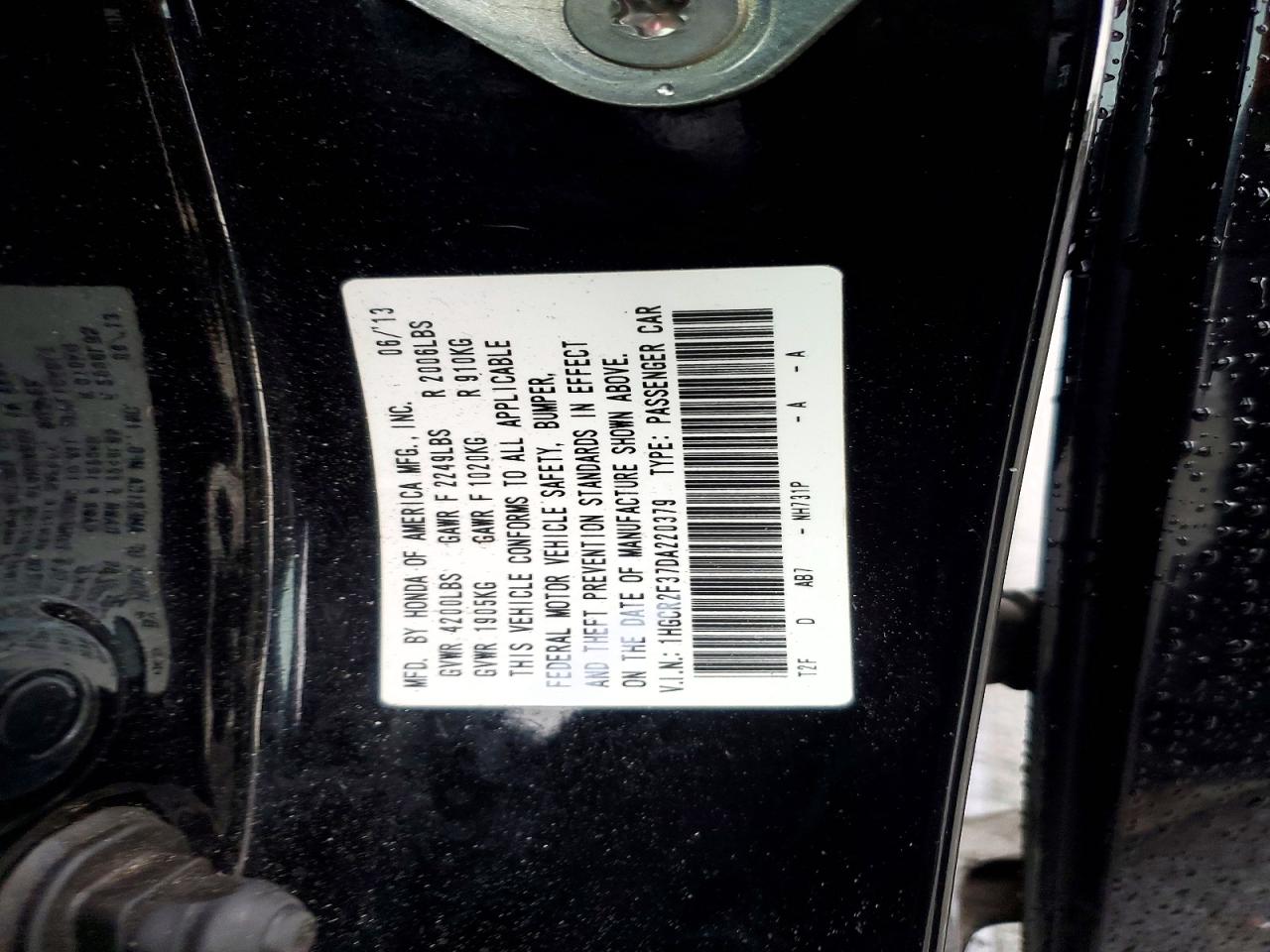 Honda Accord Lx