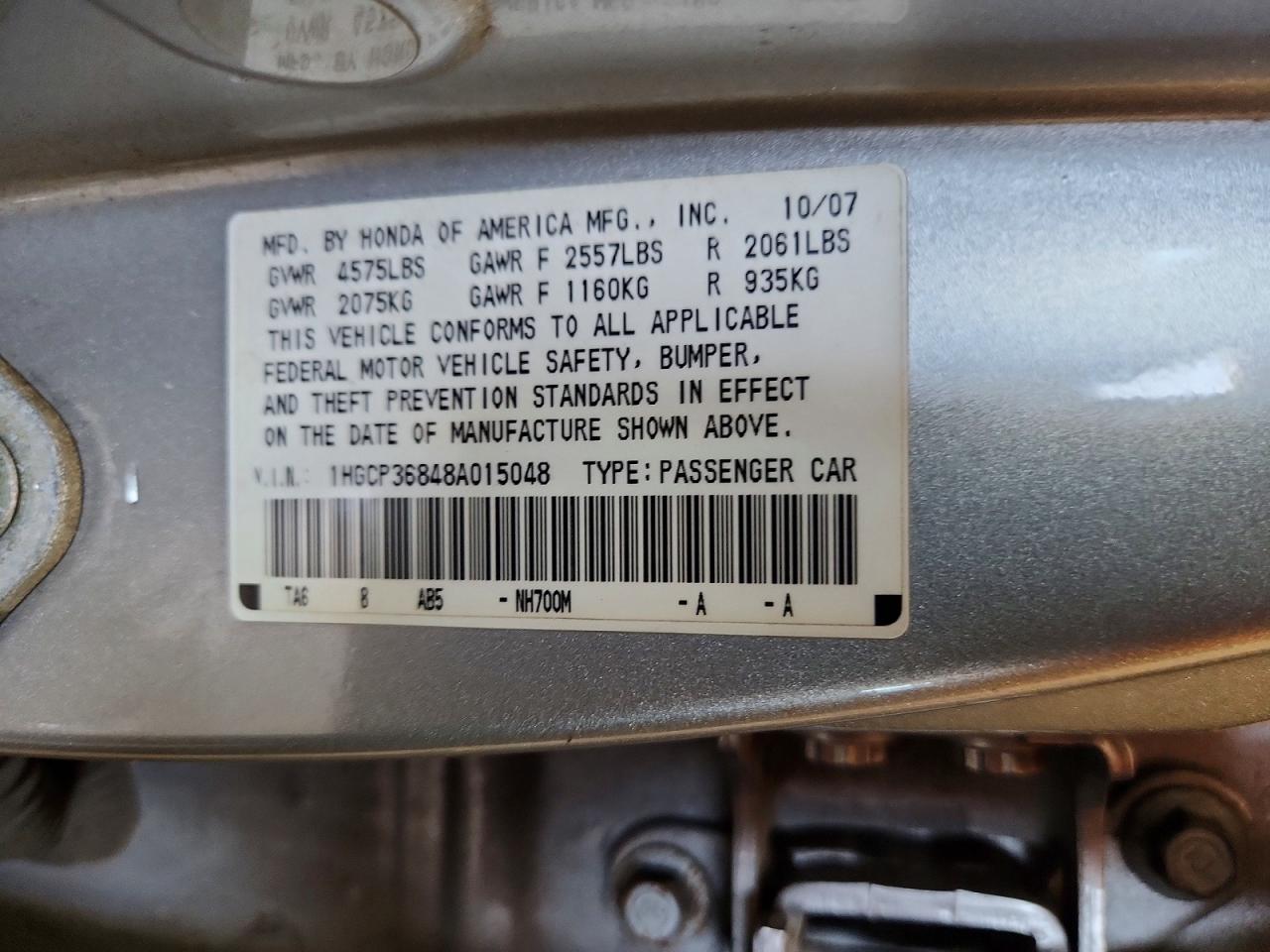 Honda Accord Exl