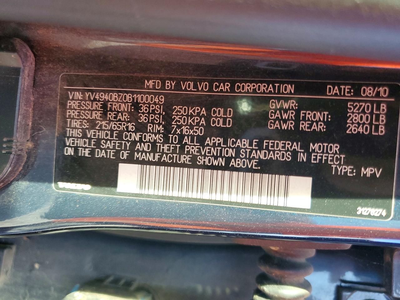 Volvo XC70 3.2