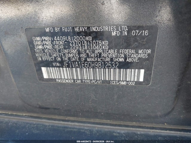 Subaru WRX Premium