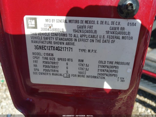 Chevrolet Avalanche 1500