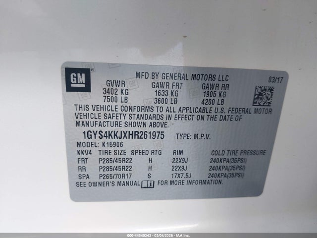 Cadillac Escalade Platinum