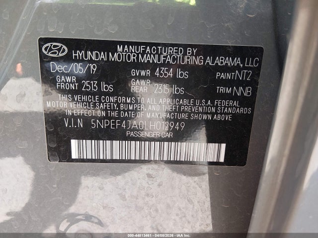Hyundai SONATA Sel