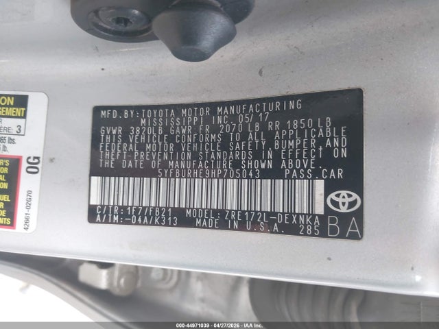 Toyota Corolla Le
