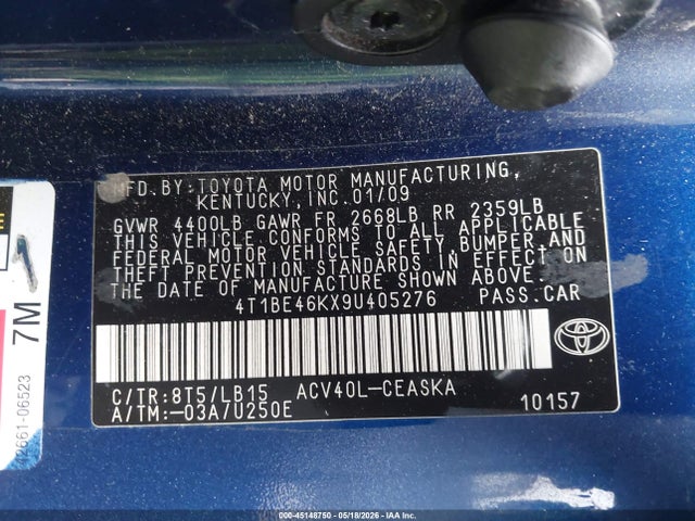 Toyota Camry Se