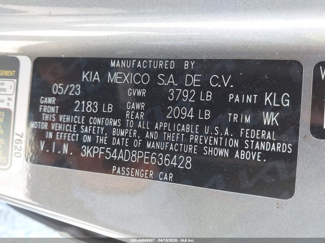 Kia Forte Gt-line