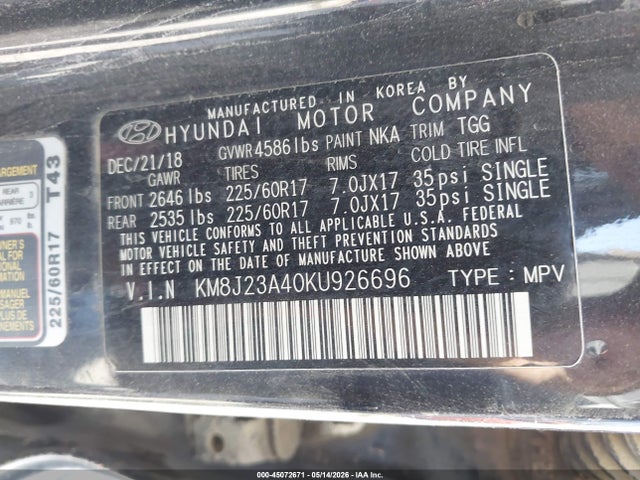 Hyundai TUCSON Se