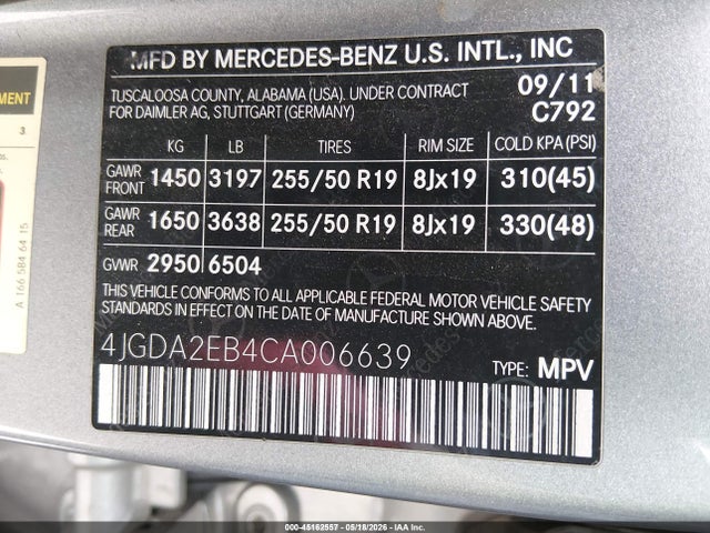 Mercedes-Benz M-Class 4matic
