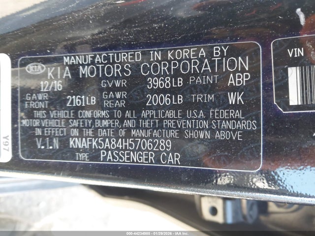 Kia Forte Lx