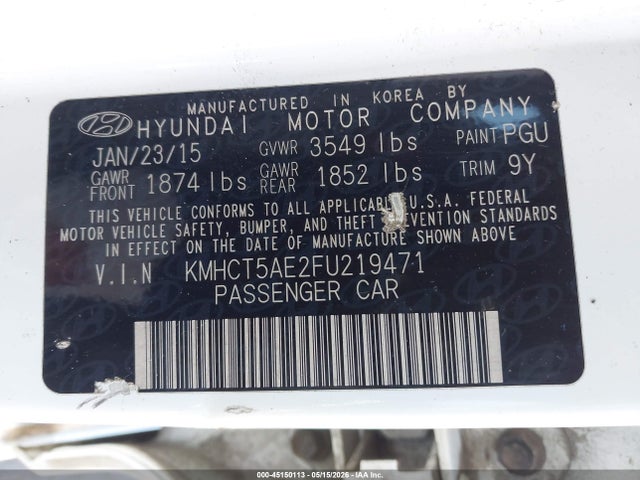 Hyundai ACCENT Gs