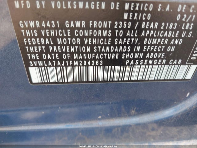 Volkswagen Jetta 2.0l Tdi S