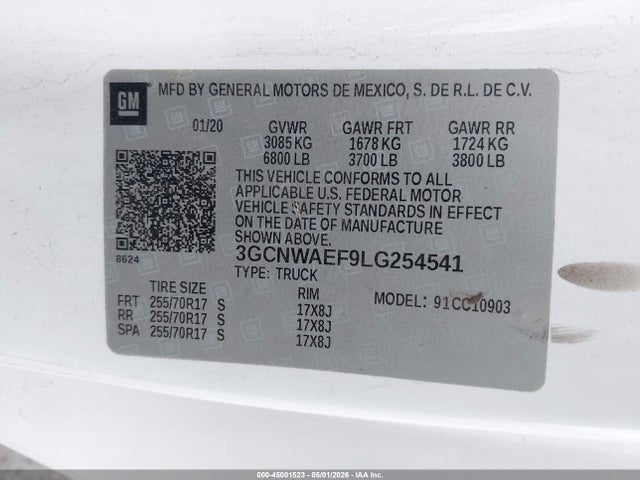 Chevrolet Silverado 1500 2wd  Long Bed Wt