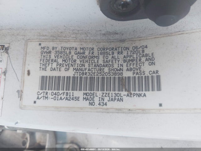 Toyota Corolla Le