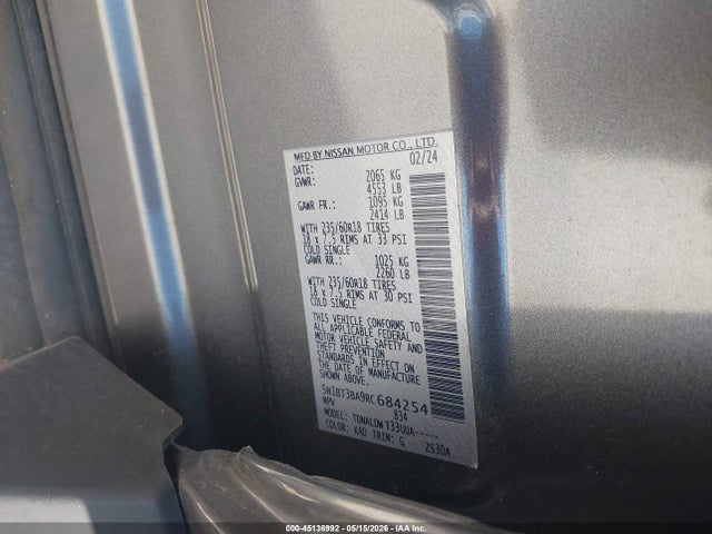 Nissan Rogue Sv Fwd