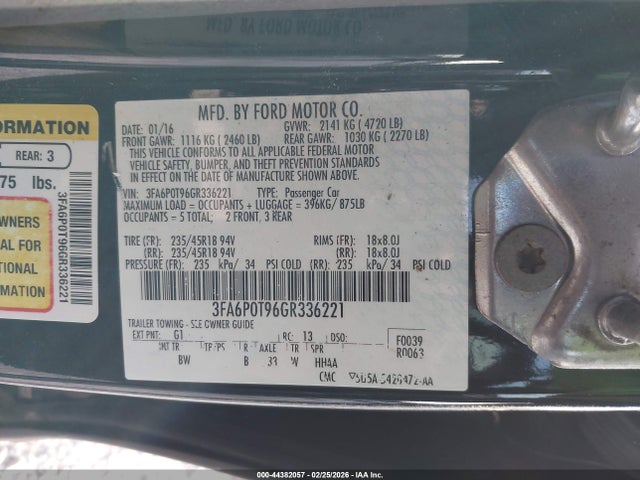 Ford Fusion Se