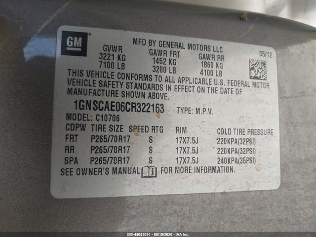 Chevrolet Tahoe Ls