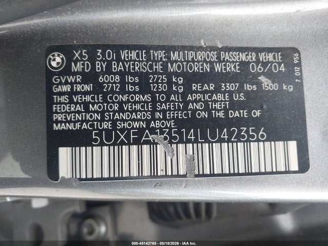 BMW X Series 3.0i