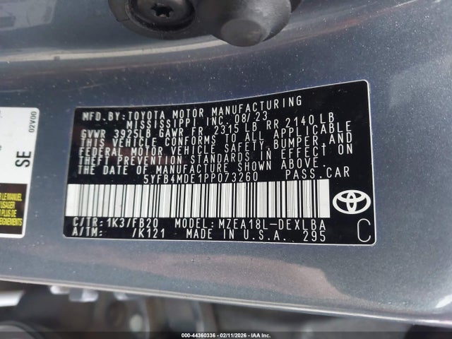 Toyota Corolla Le