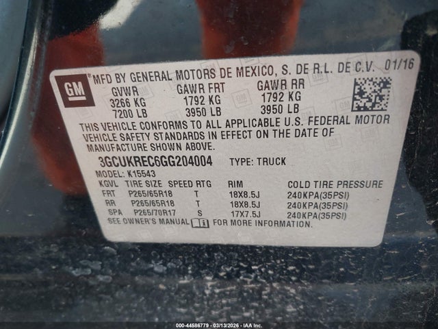 Chevrolet Silverado 1500 2lt