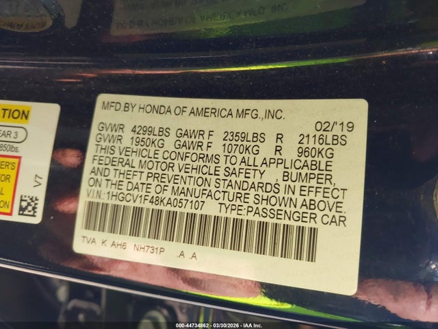 Honda Accord Ex