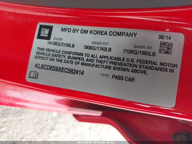 Chevrolet Spark 1lt Auto