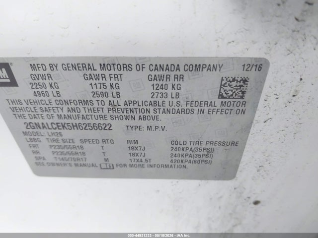 Chevrolet Equinox Lt