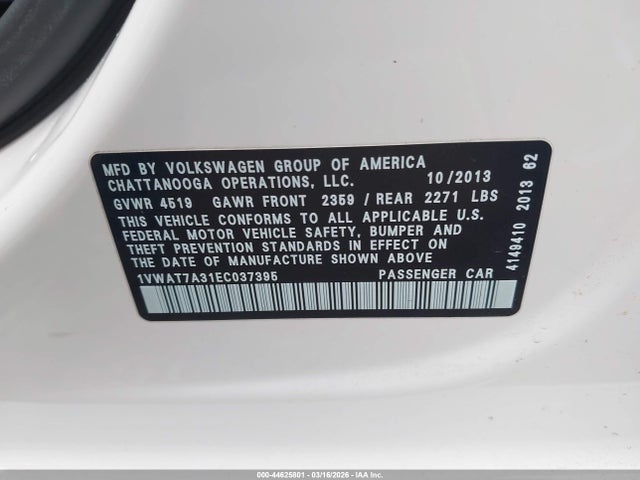 Volkswagen Passat 1.8t S