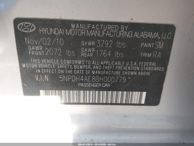 Hyundai ELANTRA Limited