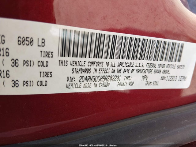 Dodge Grand Caravan Mainstreet