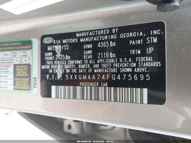 Kia Optima Lx