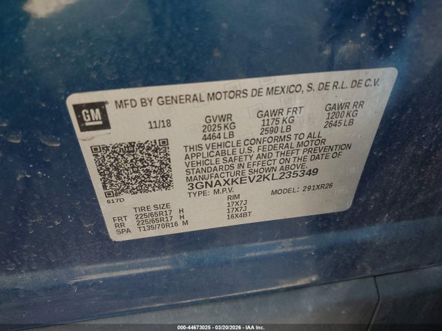 Chevrolet Equinox Lt
