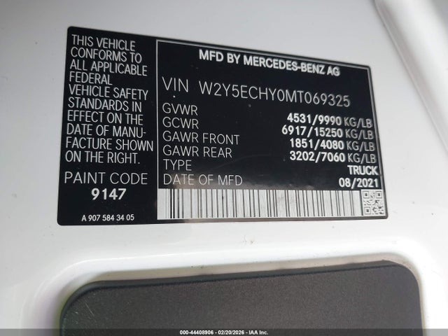 Freightliner Sprinter 3500 High Roof V6