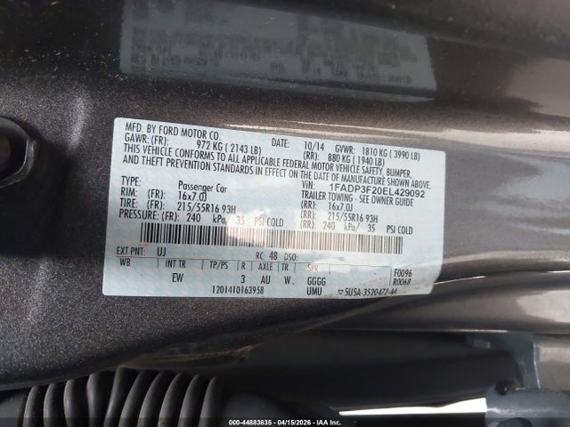 Ford Focus Se